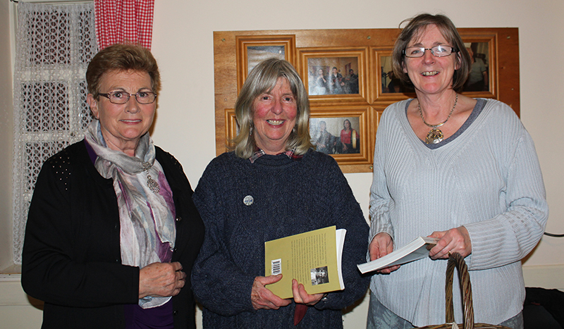 Head and shoulders shot of Mary Finlay with Wendy Nairn and Margaret Jones