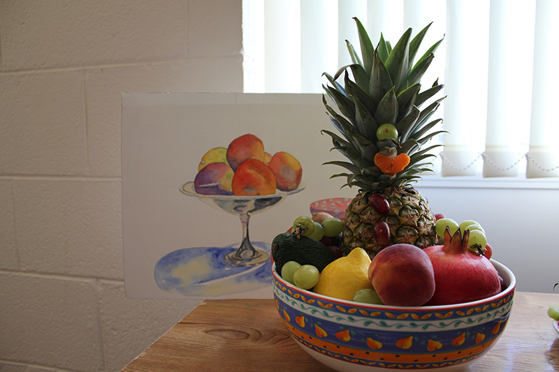 fruit display at ICA Wicklow Town Guild