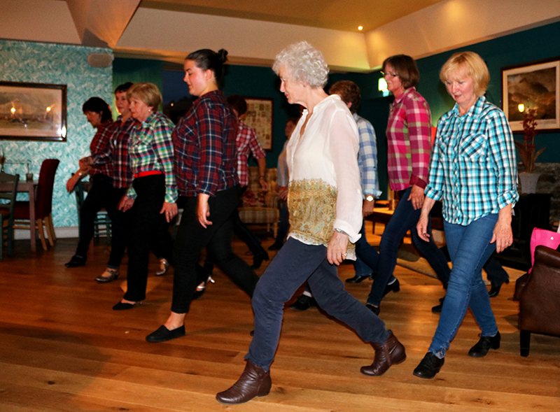 Line Dancers from ICA Wicklow Town